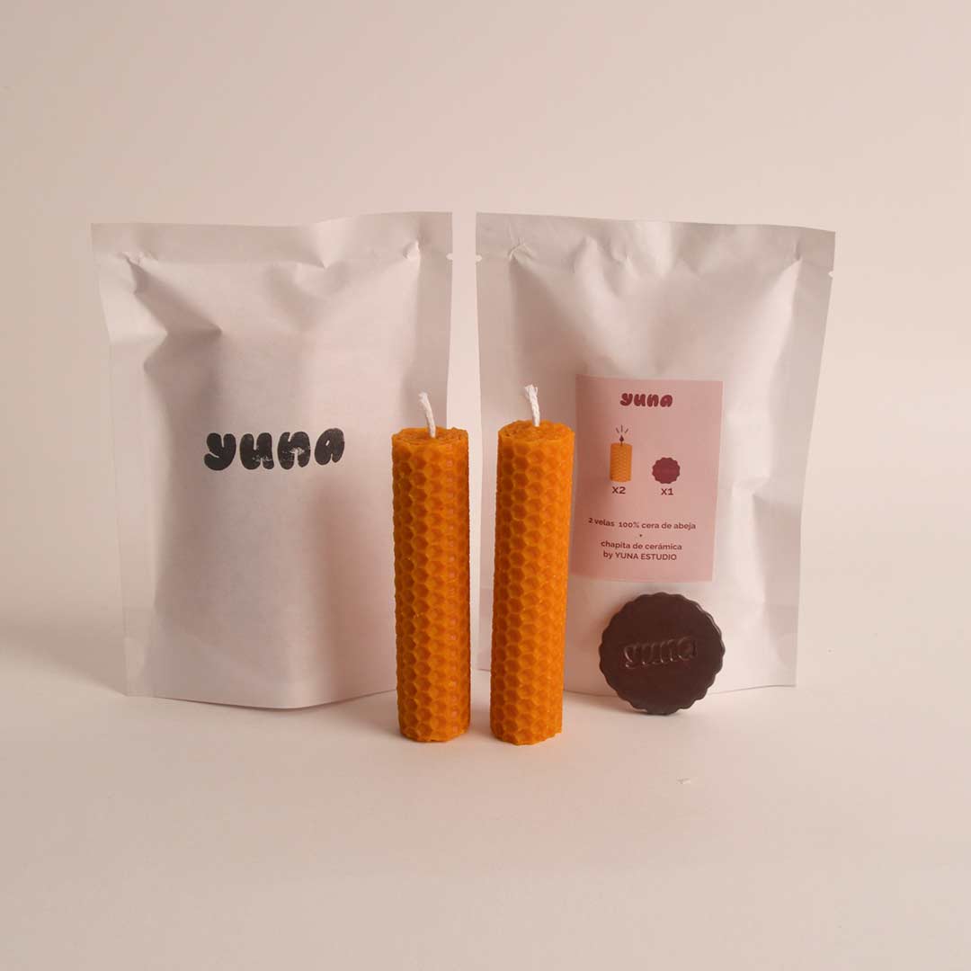 Kit ritual velas de miel